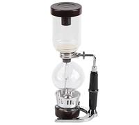 Itonash Smooth Coffee Filter Kit, Handheld Glass Coffee Maker, Homamade Coffee Machine, Ideal for Happy Brewing Experience Observation of Delicate Coffee Making Process (Black)