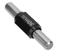 Itonash Stainless Steel Outside Micrometer, Professional Measuring Tool with Calibration Block Rod Bar for Calibrating Micrometers 25mm 50mm 75mm 100mm (50MM)