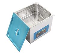 Itonash Ultrasonic Cleaner Ultrasonic Cleaning Machine Sonic Cleaning Device 13L 300W Stainless Steel Timed Heating 40Khz 1-99min 0-80C for Electronics Jewelry (UK Plug)