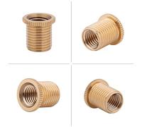 Itonash Universal Car Gear Stick Knob Head Adapter, Aluminum Alloy Material M12*1.25 Thread Shift Knob Adapter Compatibility with Most Vehicles (10 * 1.25)