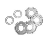 Itonash Wheel Balancer Automatic Wheel Balancer Tyre and Balancing System 300-318 Reduces Vibration Extends Tyre Life with 8 Bolt Holes for 3/4 Ton and 1 Ton Single Rear Whe