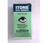 Itone Eye Drop-herbal Eye Drop- Keeps Eyes Cool, Lustrous and Healthy-10ml by Dey's by ITONE