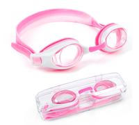 iToobe Swim Goggles AntiFog Leak Proof Kids Swimming Goggles Flexible Nose