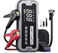 iToolMax 4 in 1 3000A Portable Car Battery Jump Starter with 150PSI Air Compressor, 24000 mAh Power Bank, 3 Modes Torch - Starts Gas up to 9.0 L and Diesel up to 8.0 L