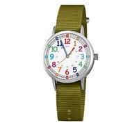 ITOOZYNN Kids Watch for Girls and Boys,for Children's Toddler Learning Time and Easy to Read Time, Analog Watch for Boys and Girls Ages3~11, Brown