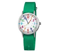ITOOZYNN Kids Watch for Girls and Boys,for Children's Toddler Learning Time and Easy to Read Time, Analog Watch for Boys and Girls Ages3~11, Green, Japanese