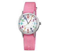 ITOOZYNN Kids Watch for Girls and Boys,for Children's Toddler Learning Time and Easy to Read Time, Analog Watch for Boys and Girls Ages3~11, Pink