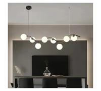 ITOSUI All Copper Light Luxury Restaurant Pendant Light, Modern and Simple Creative Magic Bean Long Dining Table Bar Pendant Lights,Eye-catching