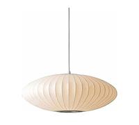 ITOSUI Italian Simplicity Style Silkworm Cocoon Pendant Light Post-Modern Single Head Lantern Flat Shape Silkworm Cocoon Lamp White for Caffe House Dining Room Showroom Hollow Hanging Luminaire