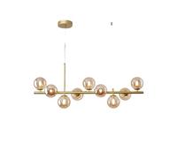 ITOSUI LED Bubble Glass Chandelier Minimalist Magic Bean Retro Ceiling Lights Dining Room Pendant Lamp Home Decor Luminaires,for House