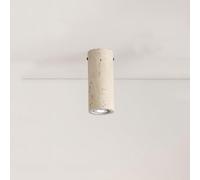 ITOSUI Modern Light Luxury Natural Marble Ceiling Light Mid Century Modern Ceiling Lamp Vintage Rustic Ceiling Lamp for Small Hallway Stone Cylinder Near Ceiling Light for Bathroom Kitchen Porch