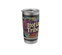Itotia Tribe - Aztec Dance God Graffiti Mural Stainless Steel Insulated Tumbler
