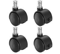 iTouchless 4 Caster Wheels Set, for Glide Trash Cans, Compatible Garbage Bins with Wheels, Set of Four