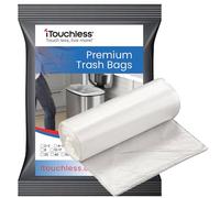 iTouchless Fits 2-6 Gallon Garbage, Polypropylene, Trash Can Bags for 2-6 Gal, 1 Count (Pack of 50)