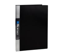 Itoya Original Art ProFolio 13x19 Black Photo Album Book with 48 Pages - Protective Binder with Plastic Sleeves