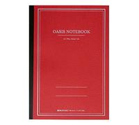 Itoya Profolio, Oasis Notebook, Brick Red, Large B5, 6.9 x 9.8 inches, OA-LG-BR