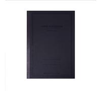 Itoya Profolio, Oasis Notebook, Charcoal Black, Large B5, 6.9 x 9.8 inches, OA-LG-CH
