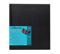 ITOYA RB1114 Multi-Ring Binder, Refillable, 11 inch x 14 inch, Black