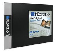 Itoya The Original Art Profolio Landscape 11x8.5in. Horizontal 24 Sheets 48 Pictures Black