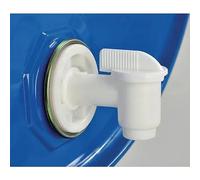 ITP Packaging 3/4″ BSP Plastic Drum Tap with 2″ Adapter for 210/220 Litre Open Top & Tight Head Plastic & Steel Drums