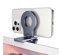 Itramax Continuity Camera Mount,Magnetic Laptop Phone Holder for Webcam Compatible with iPhone 17 16 15 13 14 12,Mag-Safe,iOS 16 iMac&Macbook macOS 13 Ventura,Studio Display,Aluminum Adjustable Stand