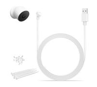 Itramax Flat Power Cable for Google Nest Cam (Battery) 2nd Gen 33FT/10M