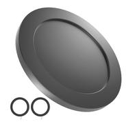 Itramax Magnetic Base Compatible with Pop-Socket Phone Grips & Rings for Mag-Safe iPhone 16 15 14 13 12 Series Case Wireless Charging, Removable Portable Holder Plate for Kindle,Samsung Galaxy S25 S24