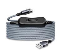 Itramax USB On Off Switch Cable,USB Extension Cable Support Data and Power 3.3FT/1M,Inline Power Switch,Male to Female with Toggle Switch for LED Lamp,LED Light Strips,Driving Recorder