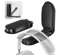Itramax Wall Mount Headphone Holder,Foldable Headset Hanger Under Desk,2 Pack Adhesive Headphone Monitor Stand Hook,Magnetic Sticky PC Gaming Headset Earphone Clamp for AirPods Max,HyperX,Xbox-Black
