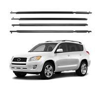 ItranMc Window Molding Trim Seal for 2009-2012 Toyota Rav4,Black Outer Door Weather Stripping Window Seal Belt,Replace#75710-0R020 75720-0R020 75730-0R020 75740-0R020