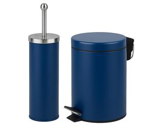 iTrend 3L Pedal Dustbin and Toilet Brush with