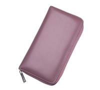 ITRHJTGP Ladies Purse Wallet Genuine Leather Long Large Capacity Organ Function Card Holder Wallets(Color1)