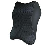 itrimaka Car Headrest Pillow - Foam Neck Support Pillow | Breathable Ergonomic Design Leather Neck Cushion for Travel and Home