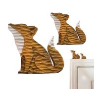 itrimaka Cute Door Frame Decorations | Wooden Door Frame Decoration | Cute Animal Art Wall Decor, Door Corner Decor for Shelf, Bathroom, Outdoor Space