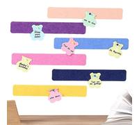 itrimaka Felt Pin Board Strips,Bulletin Board Thick Adhesive Cork Boards - Lightweight Felt Strips for Classroom Cubicle Offices Desk Home