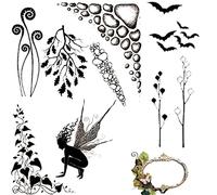 itrimaka Journaling Stamps - Stamps for Scrapbooking,Clear Stamps for Card Making Decoration Scrapbooking Transparent Seal Stamps Embossing Album Decor Craft