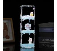 itrimaka Liquid Motion Bubbler - Cartoon Water Timer Fidget Liquid Bubbler Sensory Toys - Liquid Bubbler Sensory Toys, Calming Toys, Transparent Acrylic Hourglass Timer for Kids, SRVT4TIR6U5TU9KWR5V0