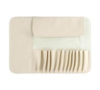 itrimaka Makeup Brush Pouch - Cosmetic Roll-Up Brush Case | 12 Slots Makeup Organizer Cosmetic Roll Bag, Portable Makeup Brushes Holder for Makeup Artist