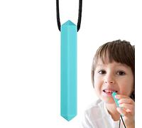 itrimaka Necklaces for Sensory Kids,Bite-Resistant Silicone Gem Necklaces for Sensory Kids | Sensory Necklace for ADHD, Oral Motor Boys and Girls Children