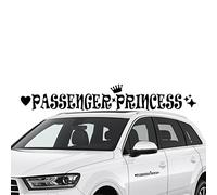 itrimaka Passenger Princess Car Sticker,Cute Waterproof Decal - Girl Car Accessories, Funny Side Windshield Banner Car Sticker. Waterproof, Funny, Rear View, Water Bottle, Laptop, Trucks