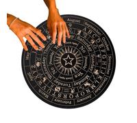 itrimaka Pendulum Mat - Wooden Witch Divination Board | Ouija Spirit Board Game, Decision Making Pendulum Board for Witch Altar Supplies