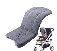 itrimaka Pram Liners - 76 X 37CM Winter Pushchair Liner, Warm Stroller Padding Seat Liners, Soft & Non-Slip Faux Thick Sheepskin Pram Liners