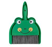 itrimaka Small Dustpan and Broom Set, Handheld Dust Pan, Multi-Functional Desktop Cleaning Set, Portable Cartoon Handheld Dustpan Cleaning Tool for Desktop