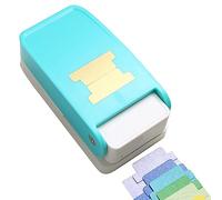 itrimaka Tab - Multifunctional Tag Punches for Paper Crafts - Craft Cutter, Tab File Folder for Planner Inserts, Sketchbook, Scrapbook, Note, School Book