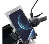 itrimaka Waterproof Phone Bag for Motorcycle - Handlebar Phone Pouch Clear Cell Phone Case - Motorcycle Mobile Holder Charging Port Phone Rain Cover for Cycling Enthusiasts