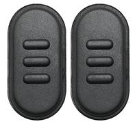 ITROLLE PTT Button 2PCS Black Talk PTT Launch Key Switch Button Walkie-Talkie Accessories for Motorola A10 A12 A10D CP110 Two-Way Radio