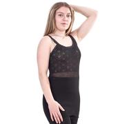 iTRONiK Women's Thermal Vest Spencer - Undergarment for Winter Warmth (Black-3XL)