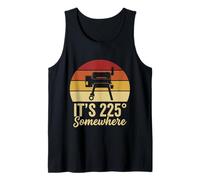 It's 225 Somewhere Funny BBQ Smoker Pellet Grill Tank Top