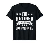 It'S 5 O'Clock Everywhere I'm Retired Summer Party T-Shirt