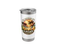 It's 5 O'Clock Everywhere I'm Retired Summer Retirement Stainless Steel Insulated Tumbler